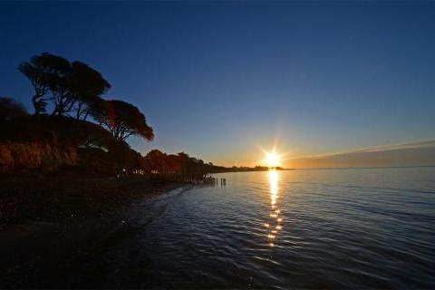 Dawn at Lepe Beach